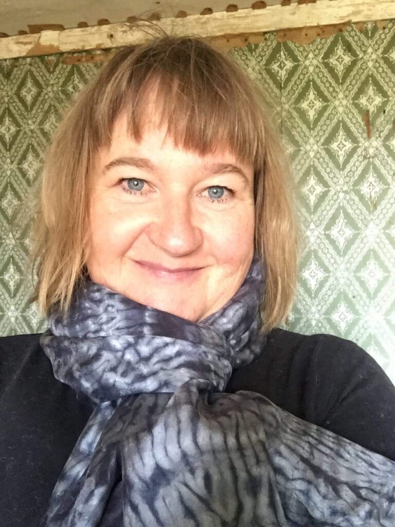 Nui sibori tørklæde. Thea Dam Søby